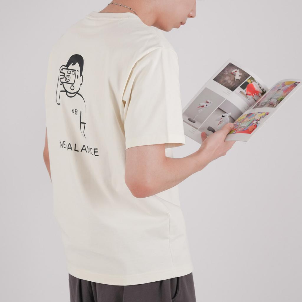 New Balance Noritake Collection T Shirt Unisex White AMT12346-RSI