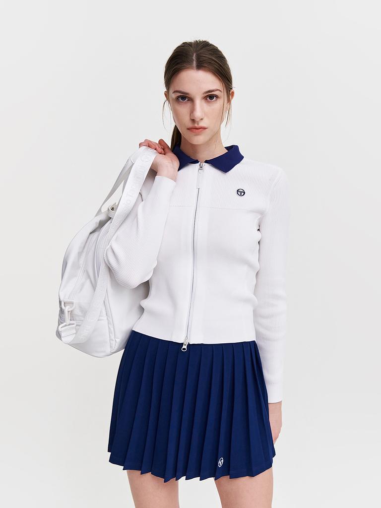 SERGIO TACCHINI W Essential Basic Zip-Up Cardigan