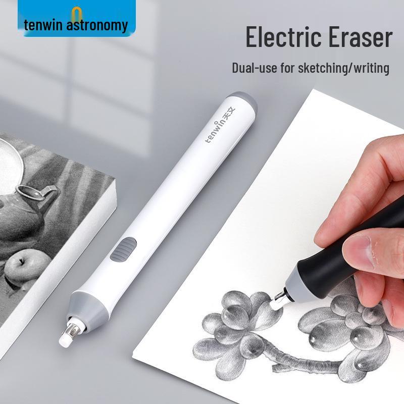 Astronomical Battery-Operated Rotary Eraser for Art Students - Model 8302 TW8302 серый