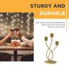 Modern Minimalist Candle Holders Elegant Romantic Dinner Setting for Wedding & Party Decor