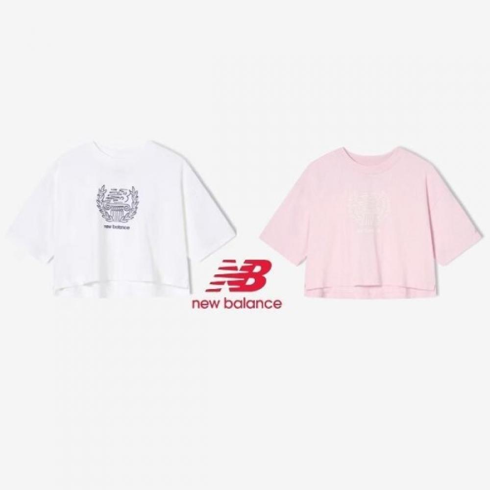 

New Balance Футболка с коротким рукавом с надписью Athletics Nbnef2v472 2 Тип (10)White/85(S)