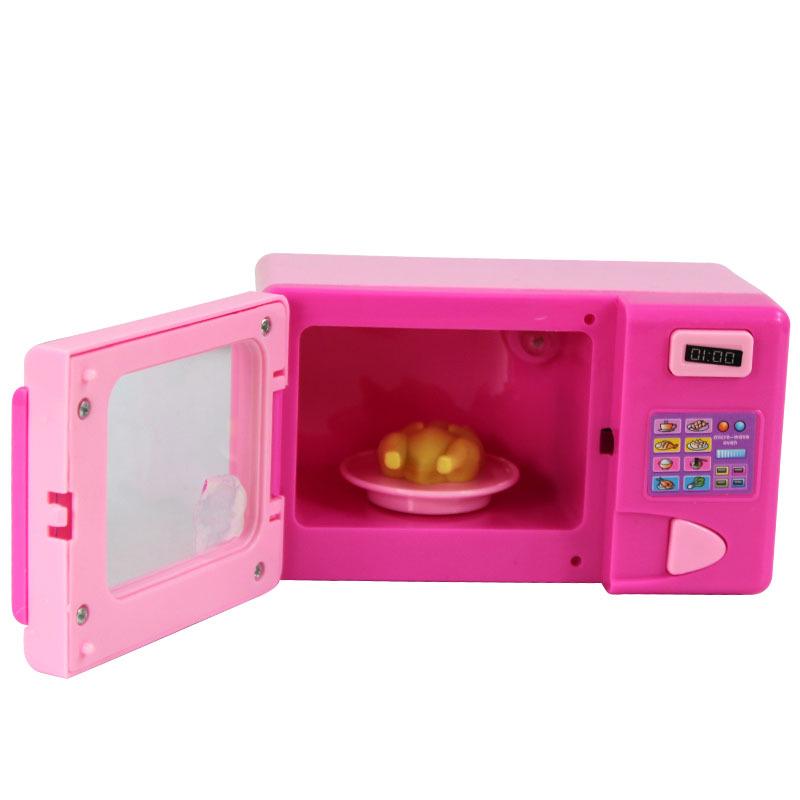 Children's TikTok-Inspired Mini Kitchen Set: Play House Appliances - Fridge & Washer