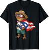 Coqui Frog Puerto Rico Flag Puerto Rican Football Boricua T-Shirt Unisex T-Shirt
