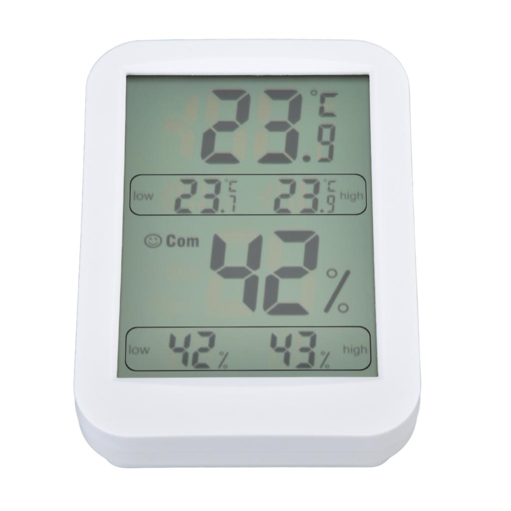 Thermometer Hygrometer Accurate Large LCD Display Temp Humidity Meter for Reptiles Terrarium
