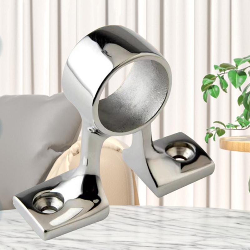 Suport central de fixare pentru balustradă de mână din oțel inoxidabil pentru țevi de 25 mm Stabil Durabil Potrivit pentru ambarcațiuni Barcă marină