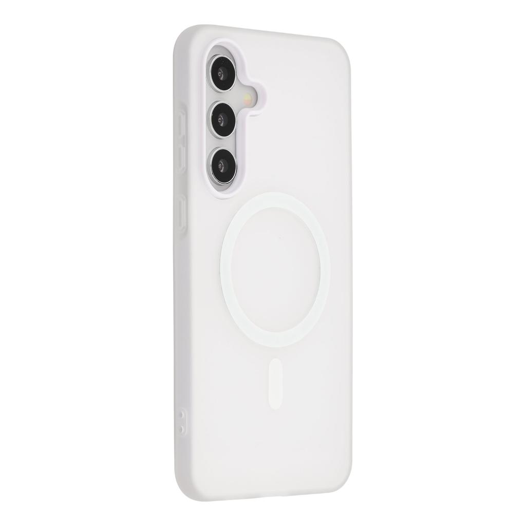 For Samsung Galaxy S25 FE Magnetic Case PC + TPU Frosted Phone Cover