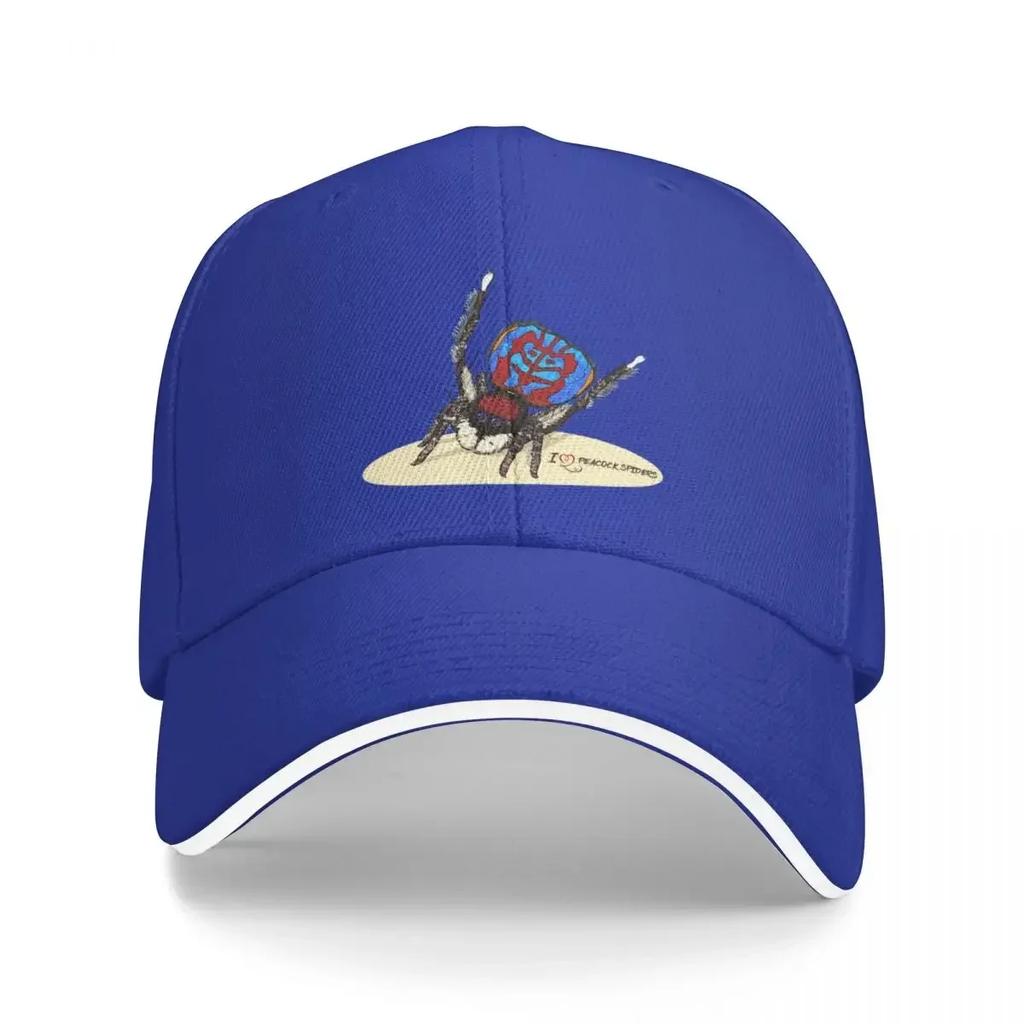 Peacock spider Baseball Cap sun hat Designer Hat New In The Hat New In Women Unisexs