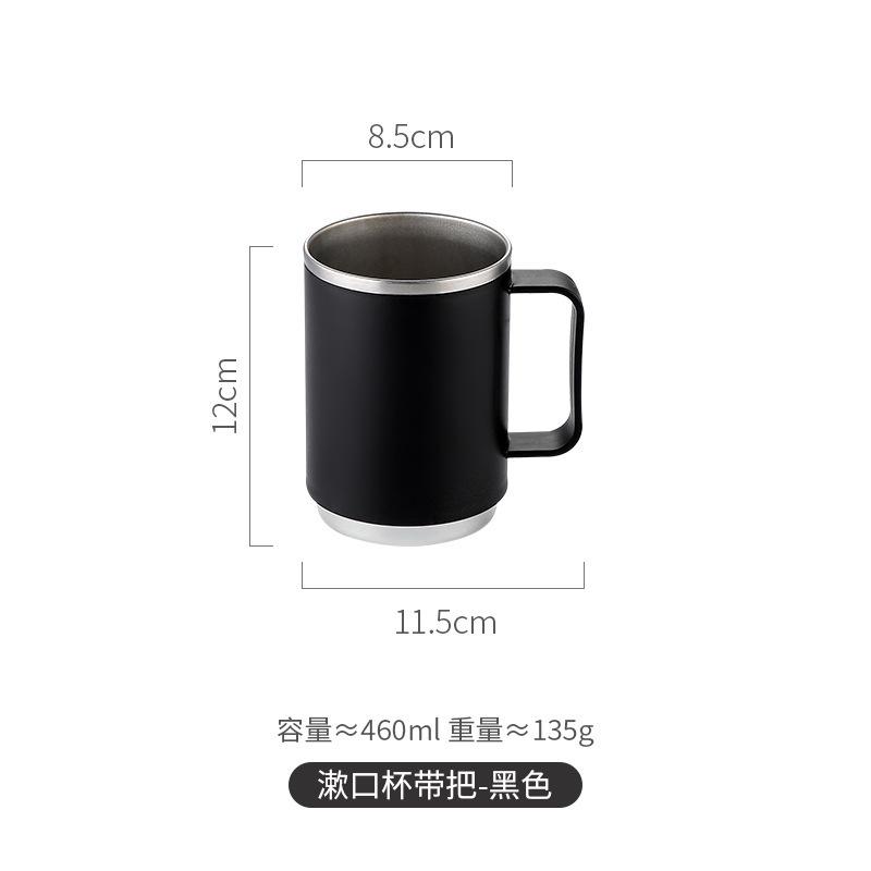 Stainless Steel Mouthwash Cup High Value Couple Brushing Cup Coffee Cup High Sense Children Student Home
