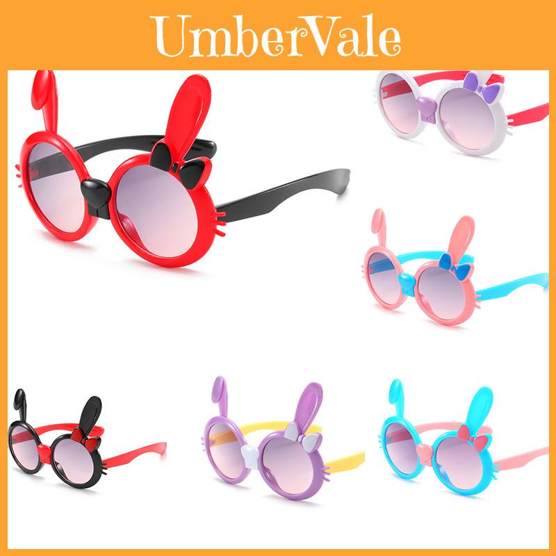 Children Kids Cute Rabbit-frame Sunglasses Baby Girls Eyeglasses In Multiple Colors