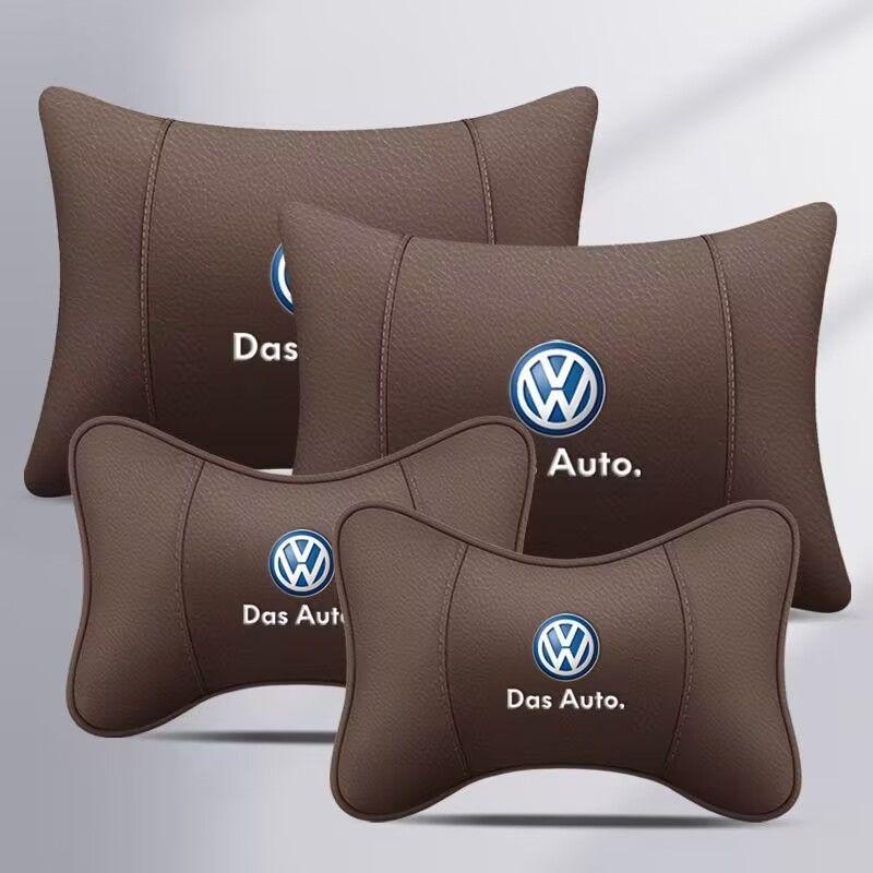 Volkswagen Autokussen voor Hoofdsteun en Lendensteun voor Sagitar, Bora, Magotan, Lavida, Passat, Lamando, Jetta, POLO.