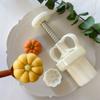 Hand Pressure Pumpkin Fondant Mooncake Mould Press Cookie Cutter Baking Tool
