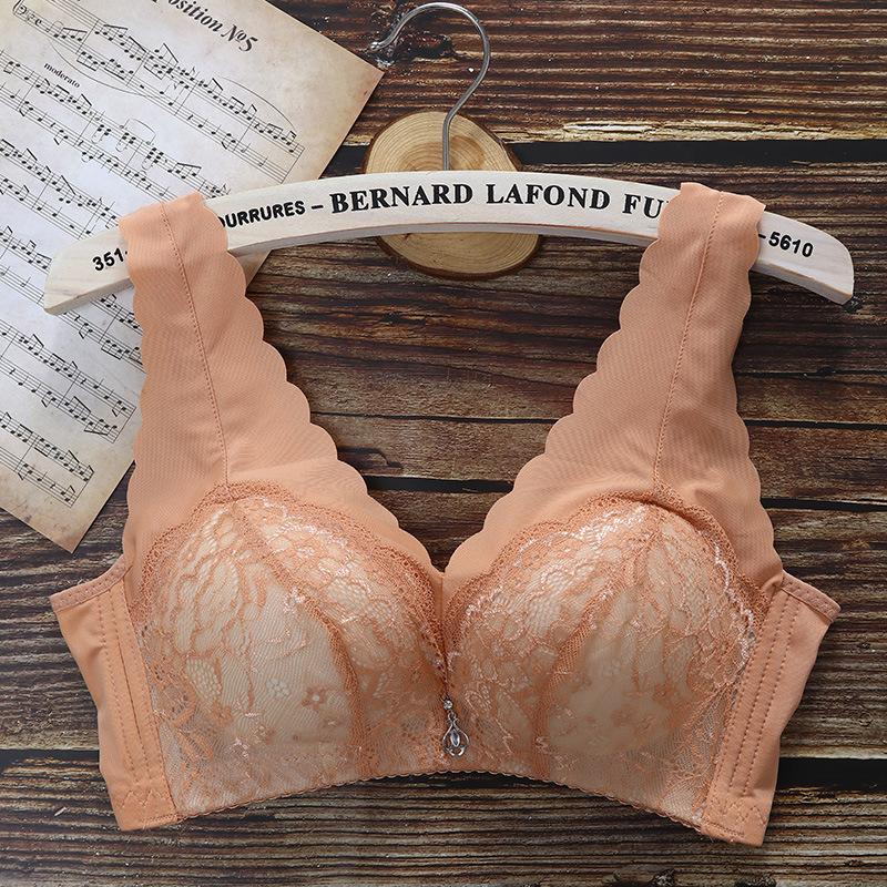 

Нове потовщене жилетне сексуальне вибухонебезпечне нижню білизну без бюстгальтера зі сталевими кільцями 90 хакі