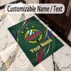Crystal Velvet Rug Rapid Wien FC Print Custom Name Text Floor Mat Home Decor