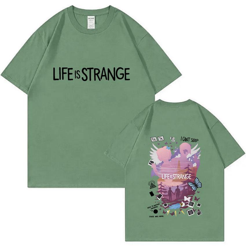 

Hot Sale Game Life Is Strange I Cant Sleep Tshirt Unisex Women Casual Vintage Oversized T Shirts Summer Male Fashion Streetwear 4XL