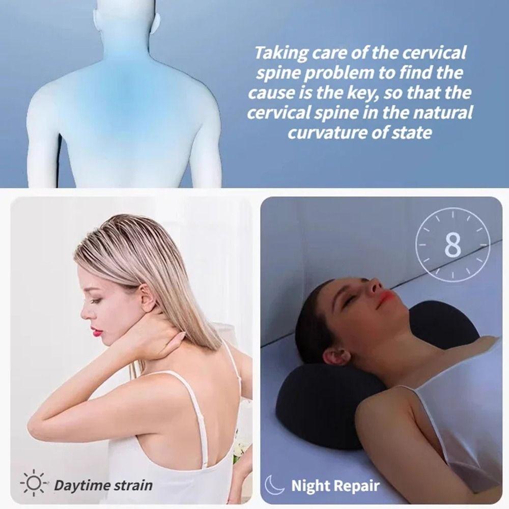 Breathable Neck Orthopedic Pillow Ergonomic Support Contour Support Pillow  Side Sleeper
