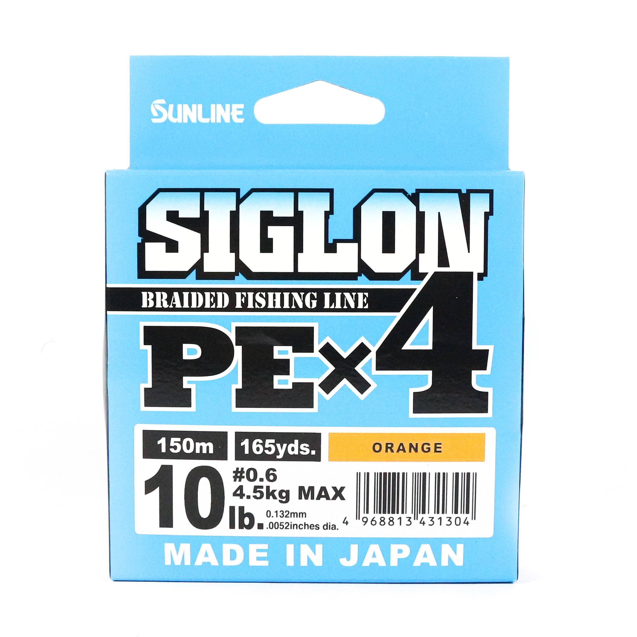 

Sunline P.E Line X4 Siglon 150M P.E 0.6 10LB Оранжевый (1304)