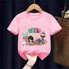 Toca Boca World Tricouri Bumbac Fete Băieți Haine Joc Toca Life World Tricou Copii Confortabile Versatile Topuri Mânecă Scurtă de Vară