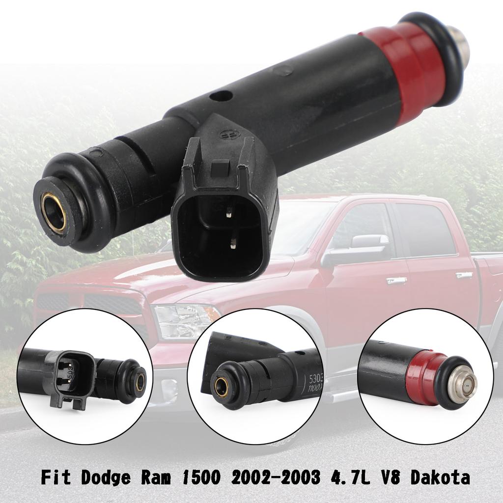 1PCS Fuel Injectors 53032145AA Fit Dodge Ram 1500 2002-2003 4.7L V8 Dakota