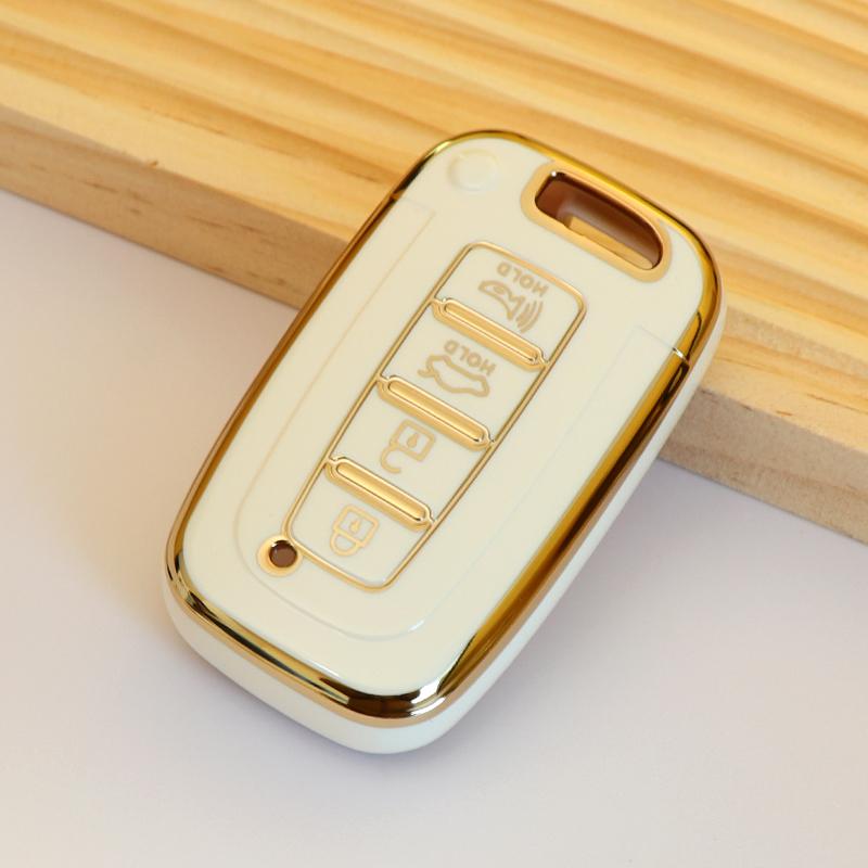 3/4 Buttons Car Key Case Cover For Kia Hyundai EQUUS Optima K5 Forte Opirus Rohens Ix35 SOUL SORENTO MOHAVE Borrego Shell Fob