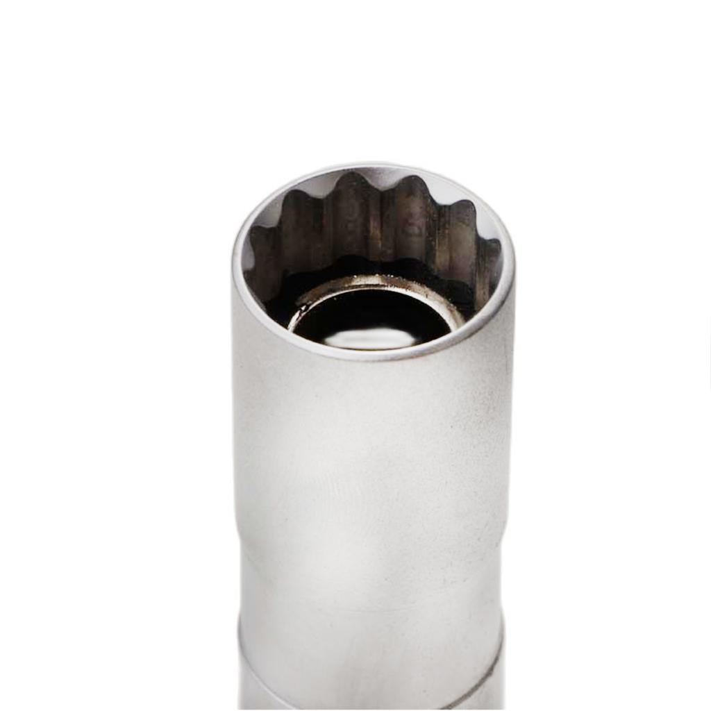 Socket Wrench Magnetic 12 Angle Repairing Removal Tool Thin Wall 3/8" Magnetic Drive Sockets for 14/16mm Spark Plug Removal Tool