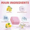 Toilet Effervescent Tablets, Toilet Bowl Cleaner, Removes Odors, Dirt & Urine Stains, Toilet Cleaning Tablets 3pcs