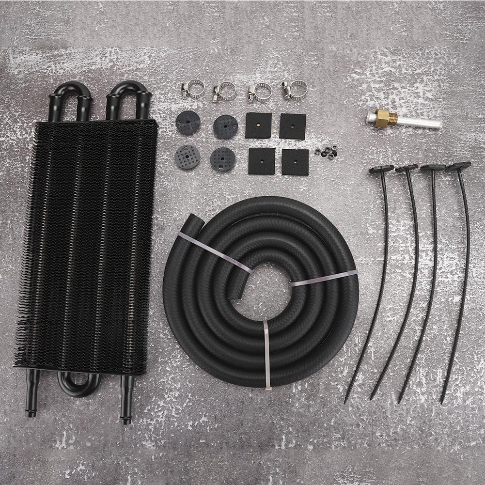 Universal Transmission Oil Cooler Radiator Auto Car Modified Parts