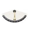 Marine Clinometer Pendulum Type High Accuracy Measurement Bakelite Copper Angle Inclinometer Gauge for Boats Yacht RV