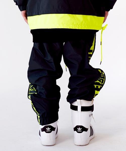88Limitideu P2 21Boxer Pants(P2 21 Boxer Pants-Blk/Lemon)