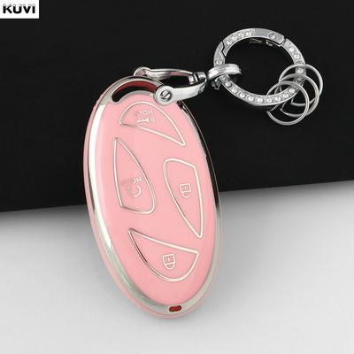 New Tpu Car Remote Key Case Cover Shell For Xiandai Ioniq 6 New Grand Prix Gn7 Kona 5 7 Buttons Protected Holder Keyless Fob Bag