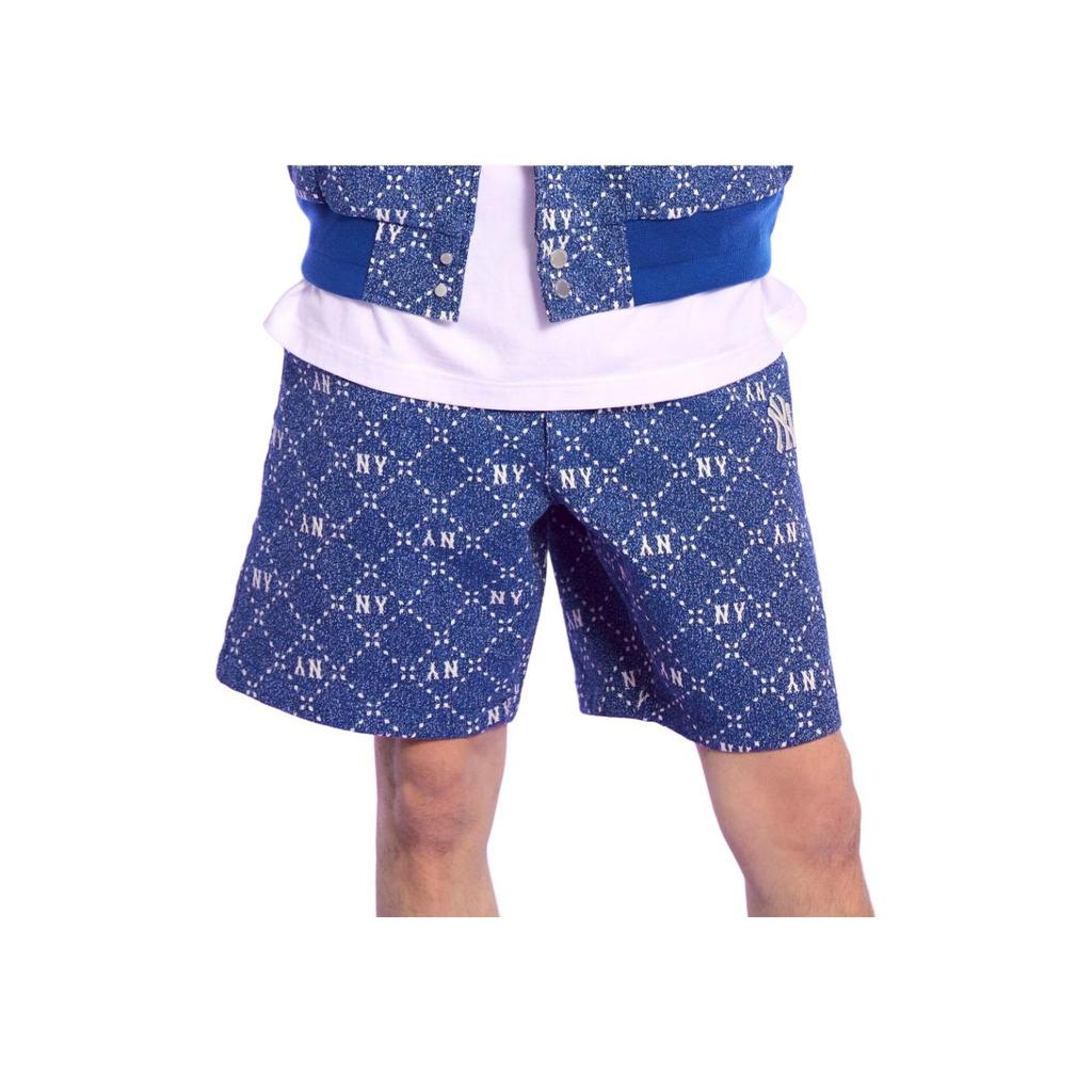 New MLB Denim Shorts Men's Indigo 3LDPM0733-50INS
