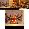 Charmante Halloween-Dekoration LED-Lichter Laterne mit entzückenden Fledermaus-, Schädel-, Spinnen- und Kürbis-Stilen