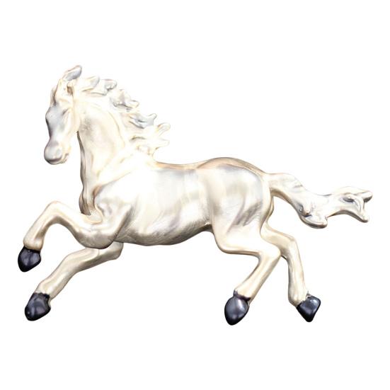 Retro brož kůň Cvalající kůň Klopový odznak Dekorativní brož s koněm Odznak Oblečení Doplněk