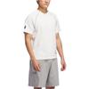adidas Originals Shmoofoil Featherweight Comfortable Quick-Drying Soft Skin-Friendly Short Sleeve T-Shirt Unisex Tops White JC7653