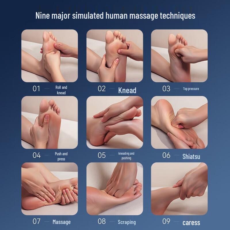 CHIGO Heated Foot Massager with Wireless Control CN plug (adapter included)