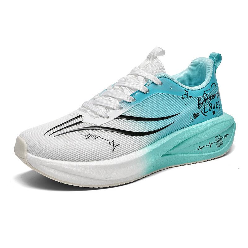 Red Rabbit 7Pro Running Shoes Boys Older Children Teens Junior High School Students White Sports Carbon Board Running Shoes Spring 2025 New