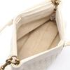 Used BOTTEGA VENETA Intrecciato Shoulder Bag 120773 leather White Used Women