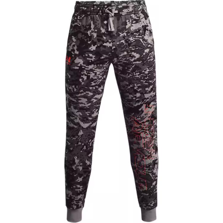 

Чоловічі тренувальні штани Under Armour Camouflage Elastic Waist Fleece Bottoms Grey 1366313-066 L
