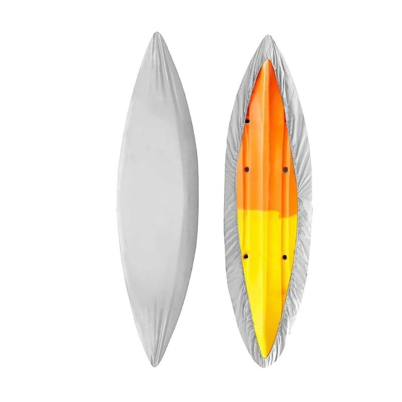 Canoes Dustproof Cover with Elastic Drawstring Outdoor Dust Storage Cover Surfboard Protectors Kayak Accessories