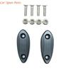 Y4UA Side Mirror Block Off Base Plates for ZX25R ZX6R Motorcycles Rearview Mirror Block Off Base Modification Plates