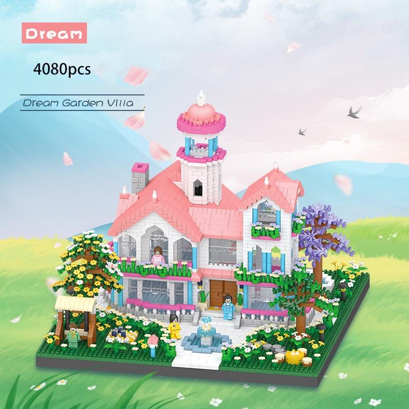 Lego Compatible Cherry Blossom Tree Building Blocks For Girls