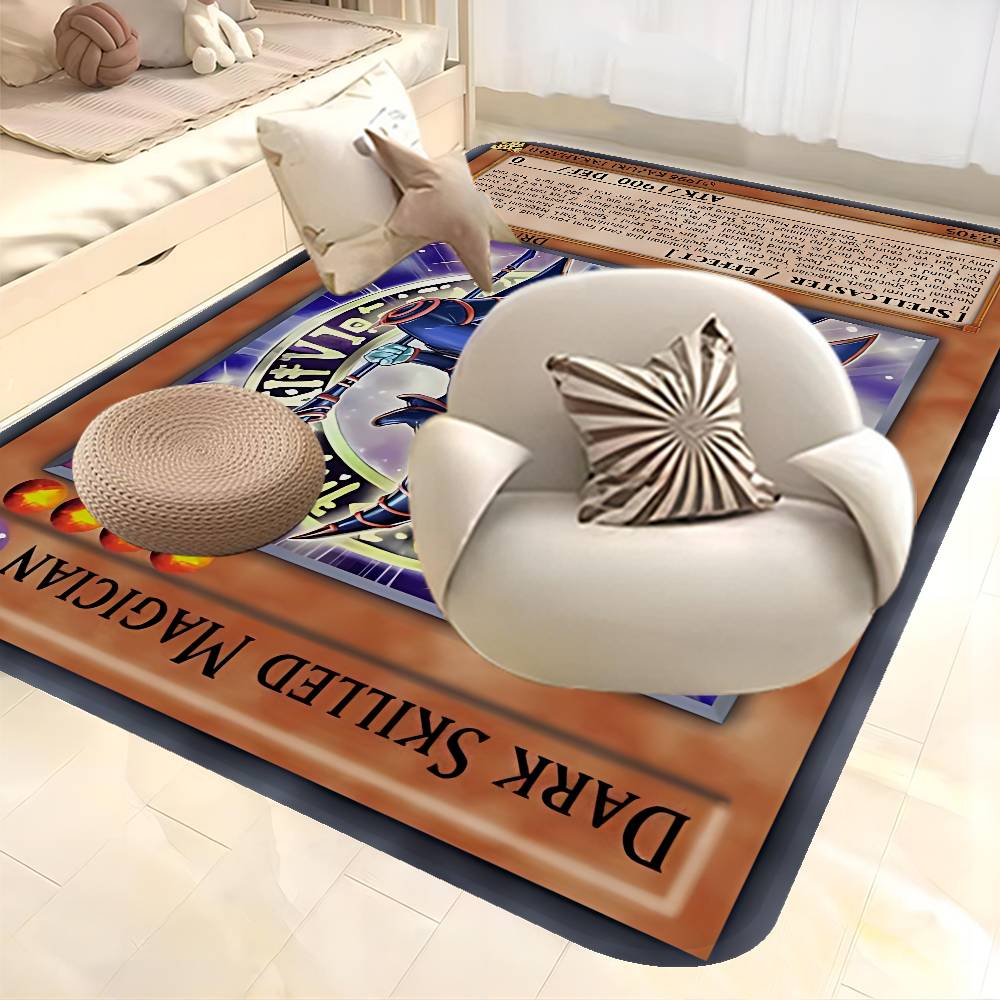 Anime Yu-Gi-Oh Door Mat Washable Non-Slip Living Room Sofa Chairs Area Mat Kitchen Doormat Area Rug