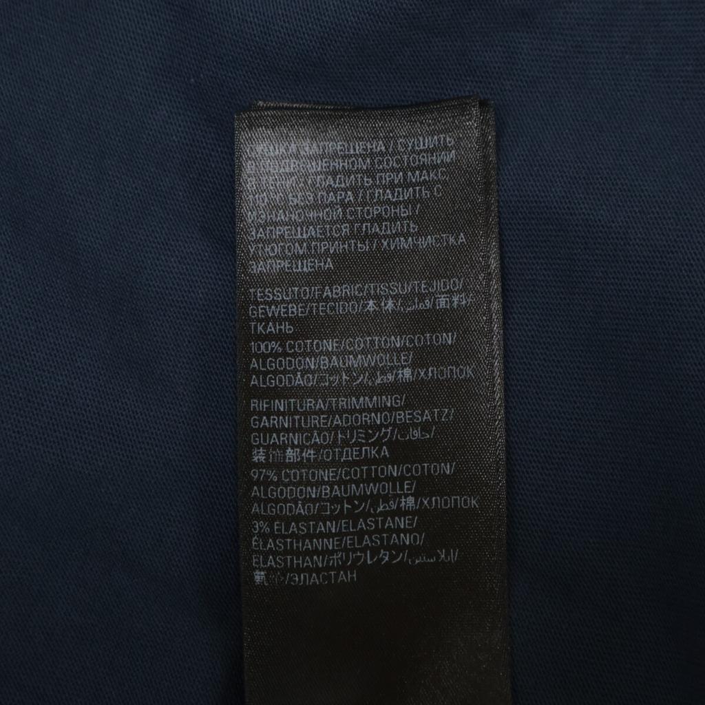 BALENCIAGA 739028 Navy 24 Year BB Logo Oversized T-Shirt tops 4 NavyUsed