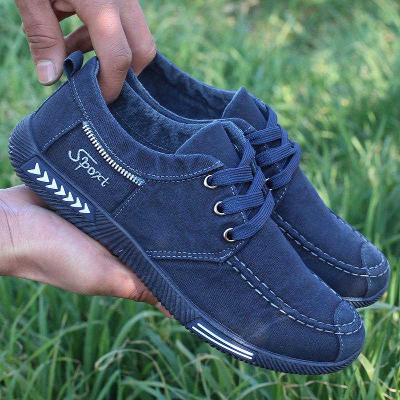 Men's fashion old Beijing cloth shoes men's shoes men's cotton shoes work shoes canvas shoes cloth shoes