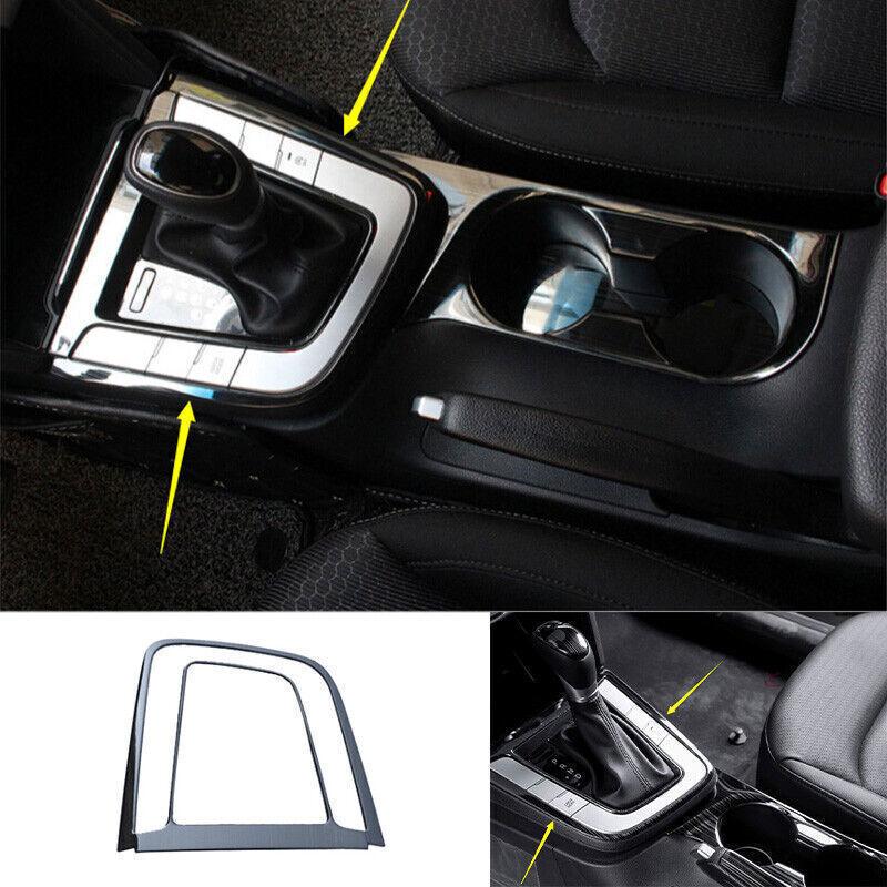 For Hyundai Elantra 17-20 Titanium Black Inner Gear Shift Panel Decoration Trim