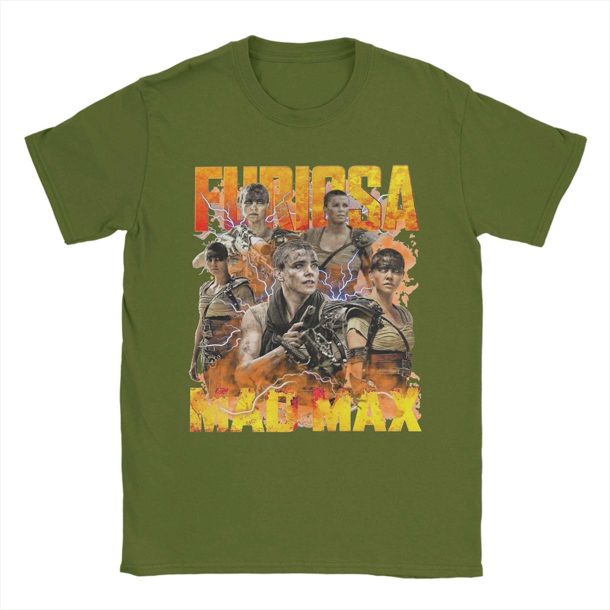 

Mad Max Furiosa T Shirt Unisex Cotton Tops Hip Hop O-neck Short Sleeve 4XL