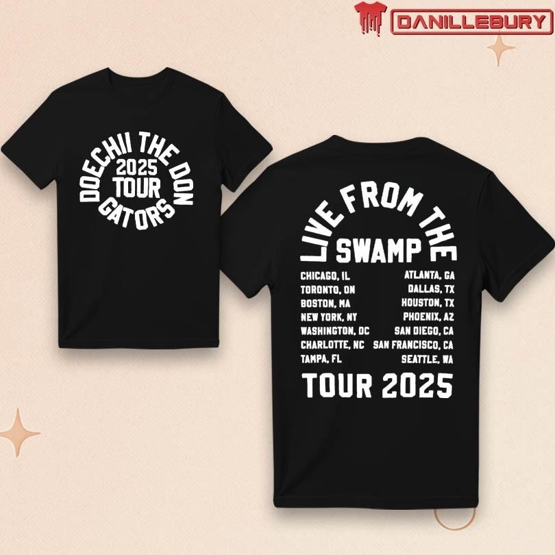 Doechii LFTS Live For The Swamp Tour 2025 Концерт Унисекс Унисекс Футболка S