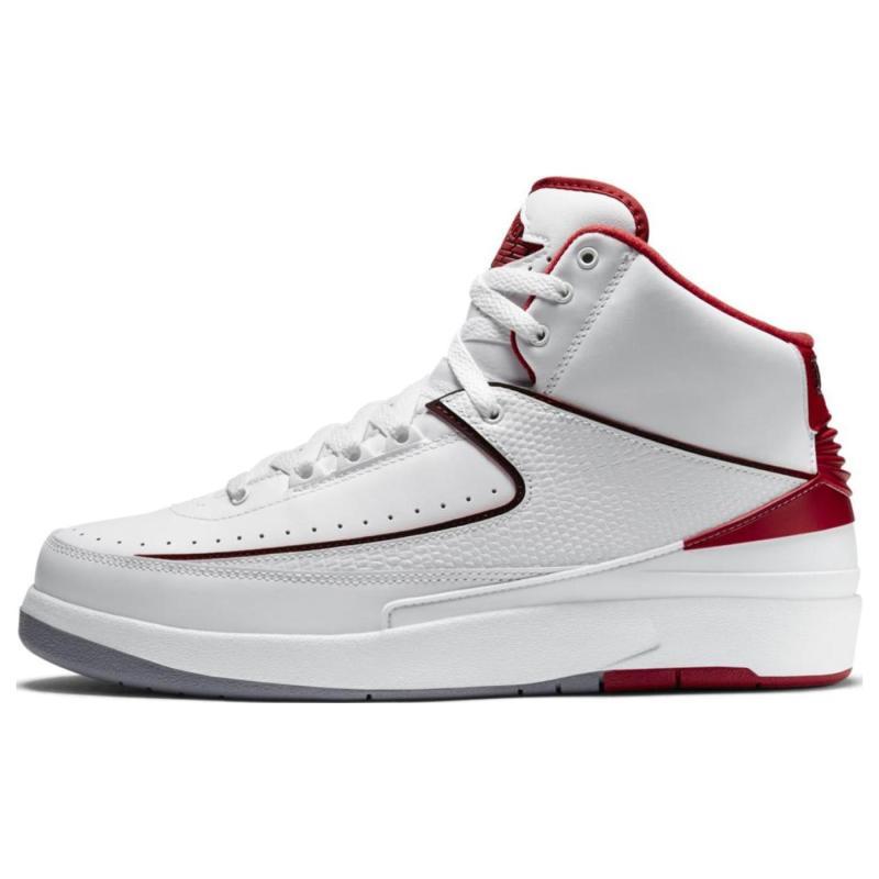 

Jordan 2 Ретро Белые Красные 2014 Jordan 385475-102 42.5