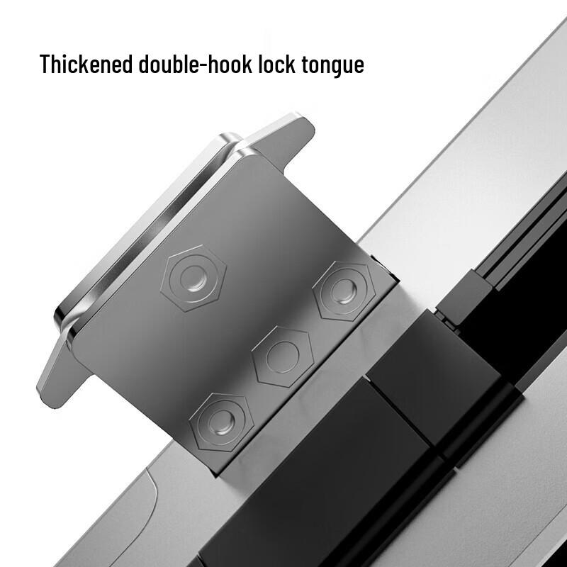 Deli AL107 Smart Glass Door Fingerprint Lock CN plug (adapter included)