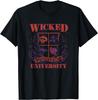 Fashion Casual Villains Wicked University Good To Be Bad Retro Logo T-Shirt Unisex
