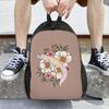 Leopard Gecko Murphy's Patternless With Florals Backpack Hot Sale Daypack BookBag School Bag Shoulder Bags for Men Women